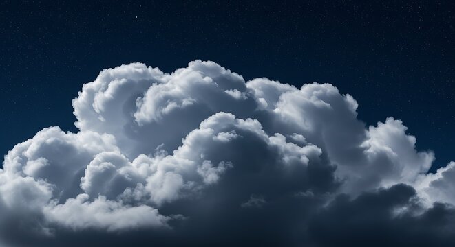 Night's Cotton Canvas AI Generated