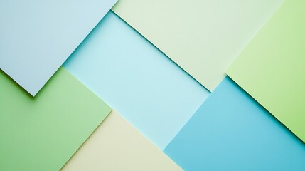 Fototapeta premium Abstract pastel paper geometric design background