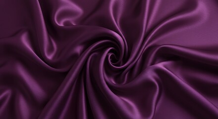 Obraz premium Plum Silk Swirl AI Generated