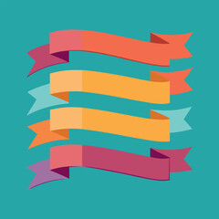 Obraz premium set-of-new-ribbon-banner--illustration--set-of-new(2).eps