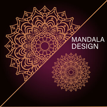 "Luxury Mandala Vector Art &ndash; Intricate Decorative Pattern for Print and Digital Use"