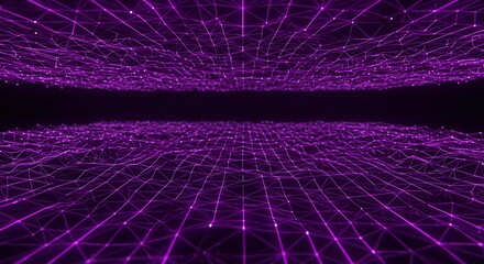 Violet Data Stream AI Generated