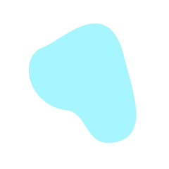 abstrack blue shape graphic design