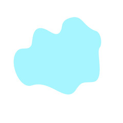 abstrack blue shape graphic design