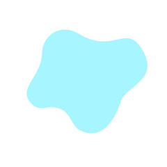 abstrack blue shape graphic design