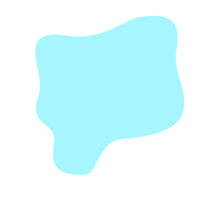 abstrack blue shape graphic design