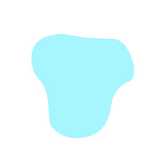 abstrack blue shape graphic design
