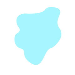 abstrack blue shape graphic design