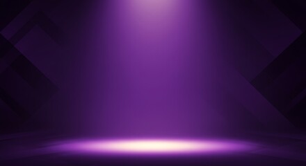 Obraz premium Amethyst Spotlight AI Generated