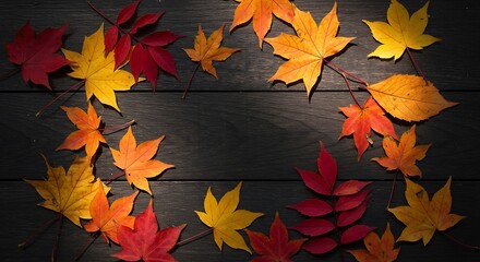 Autumn's Embrace AI Generated