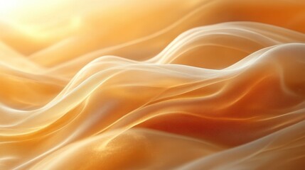 Obraz premium Golden Fabric Drape