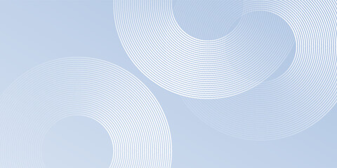 Abstract blue modern background with circle elements design simple