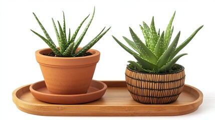 Stylish Aloe Vera in Trendy Pot Perfect for Wellness & Home D&eacute;cor