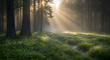 Enchanted Forest Morning