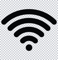 wi-fi, signal, Wi-Fi zone, WIFI symbol, wi-fi icon,  signal waves icon, Wi-Fi icon on transparent background. 
