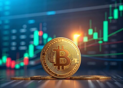Euro currency data on a digital financial exchange graph