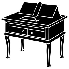 piano vector illustration