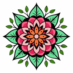 abstract floral background