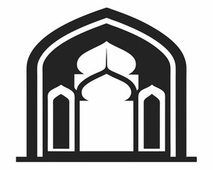 church window vector