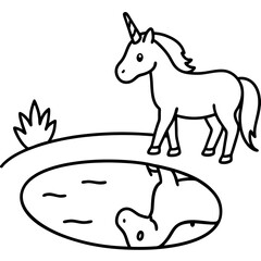 horse vector