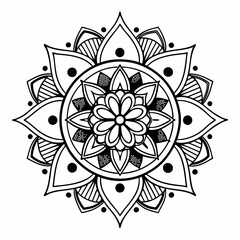 abstract floral ornament