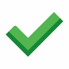 green check mark