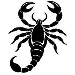 vector scorpion silhouette