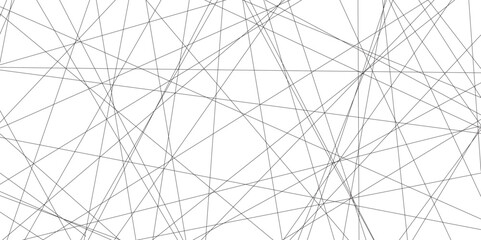 Abstract black lines with white background. Creative and geometric shape with luxury pattern and paper texture design. abstract background with stripes for website design Technology background.	