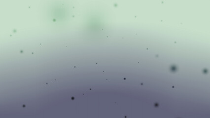 Gradient Abstract Background with Floating Dark Particles in Soft Blur Effect