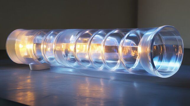 Venturi effect tube.