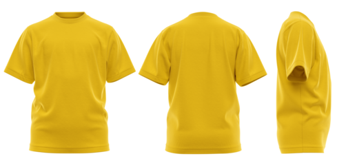 Kids Short Sleeve Round Neck T-Shirt - High Quality 3D Rendered Mockup