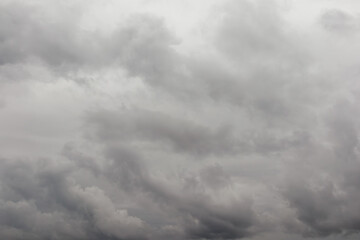 Overcast Sky with Dramatic Cloud Formations