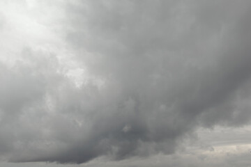 Dark Storm Clouds Gathering in the Sky