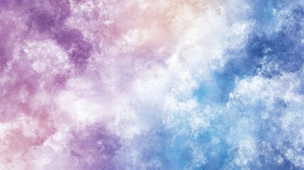 Obraz premium Pastel colored cloudscape, dreamy, ethereal texture.