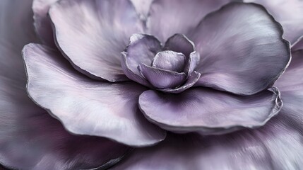 Pearlized Grayish Purple EVA Flowe, Generative AI