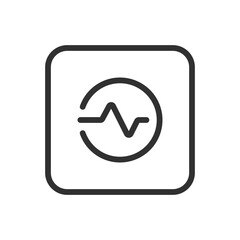Heartbeat Icon - Modern Simple Flat Vector for Web and Mobile