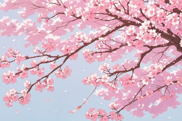 pink cherry blossom