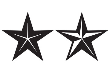 Decorative Star Silhouette for Creative Projects