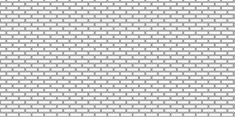 Obraz premium Abstract vector empty stucco masonry pavement floor and wall limestone brickwork concrete texture. Urban white, black line cement rough row wallpaper abstract background. 