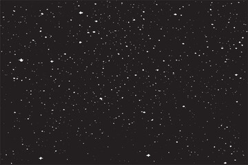 background. Starry night sky. Stars, sky, night. Shine stars with glitters and sparkles. Effect twinkle, design glare, scintillation element sign, graphic light,
