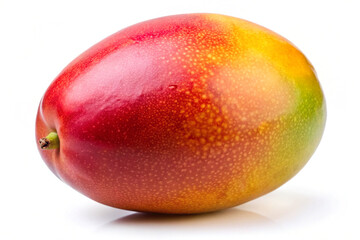 Ripe Mango on White Background