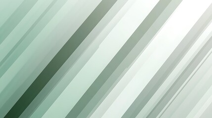 Obraz premium Abstract Diagonal Lines Green White Gradient Background
