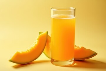 Refreshing Cantaloupe Juice