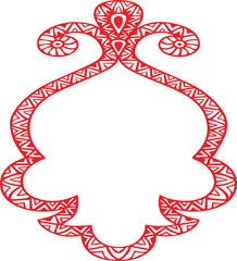 Beautiful Mandala Art and Vector Mandala Design Image.