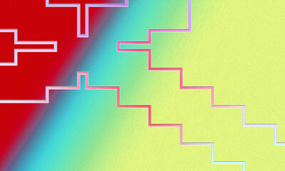 Fototapeta premium abstract background with 3d so cool
