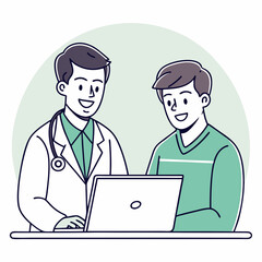 doctor and nurse working together