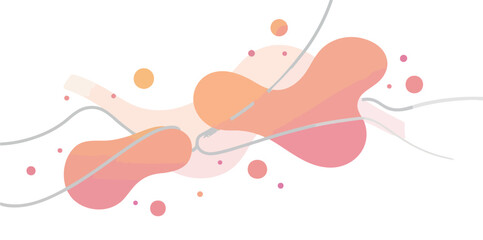 abstract pastel shapes in fluid motion creating a tranquil mood