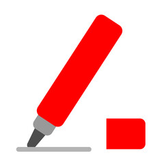 Marker Vector Flat Icon Design