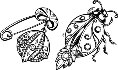 butterfly tattoo vector
