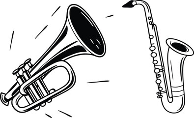 jazz music instrument © khurshia